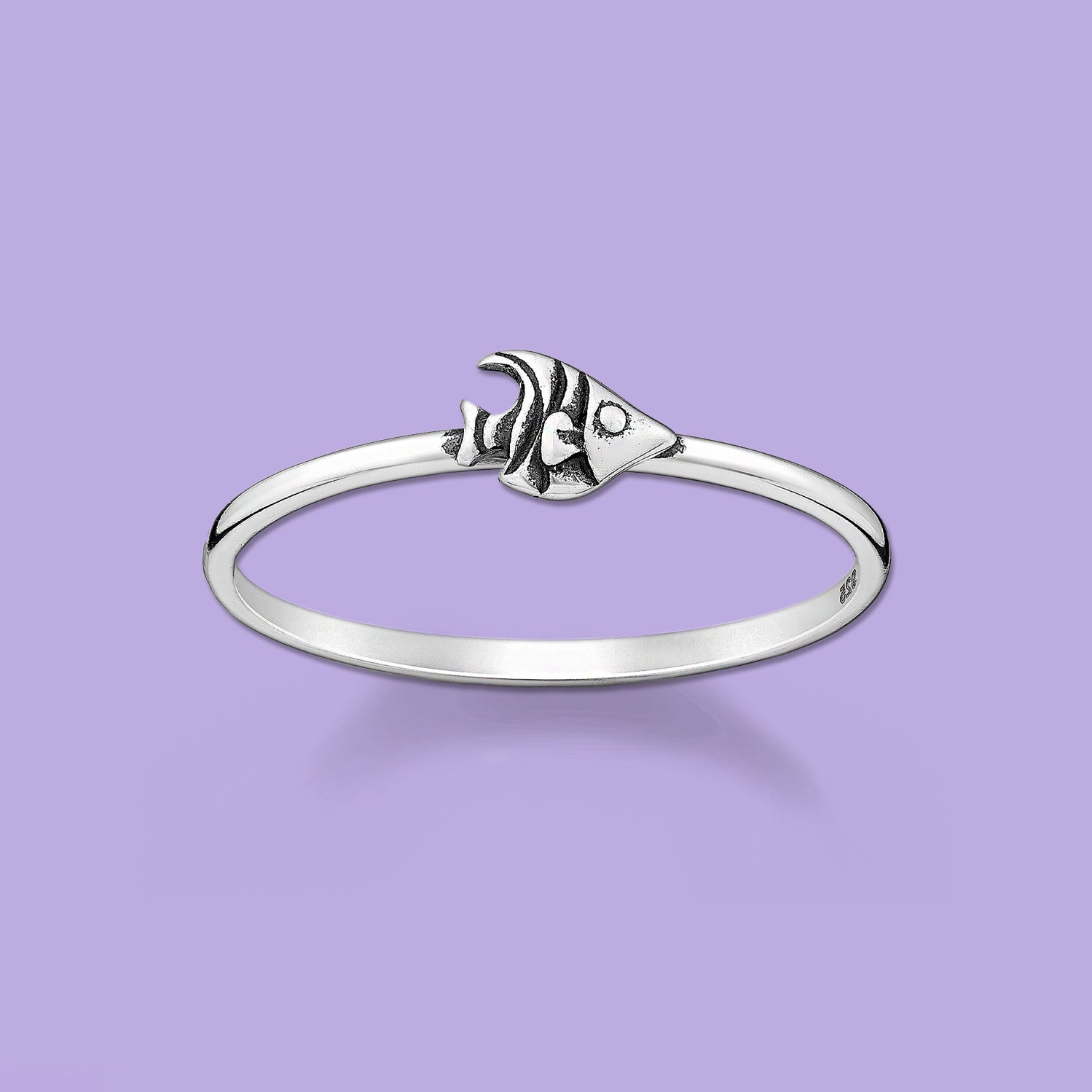 Silver  Fish Ring