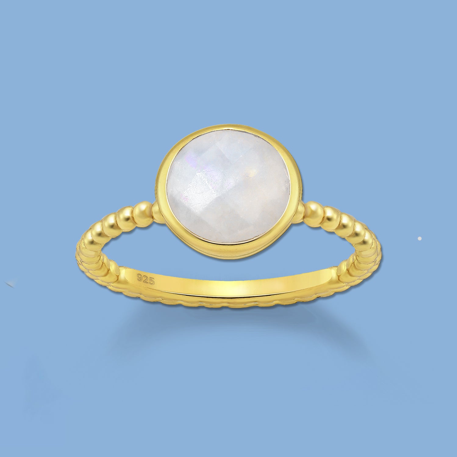 Silver Ring Moonstone