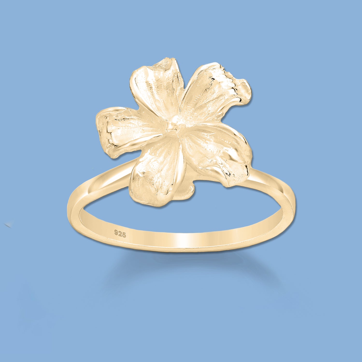 Sterling Silver Flower Ring