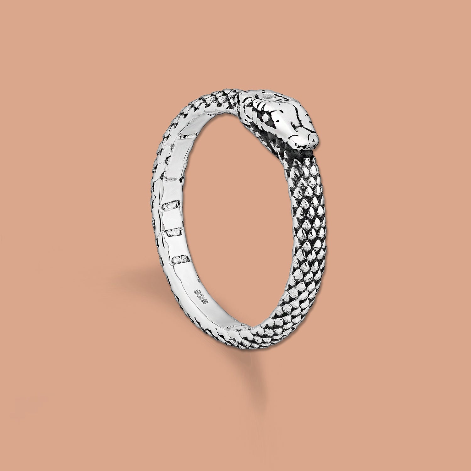 Sterling Silver Ouroboros Ring