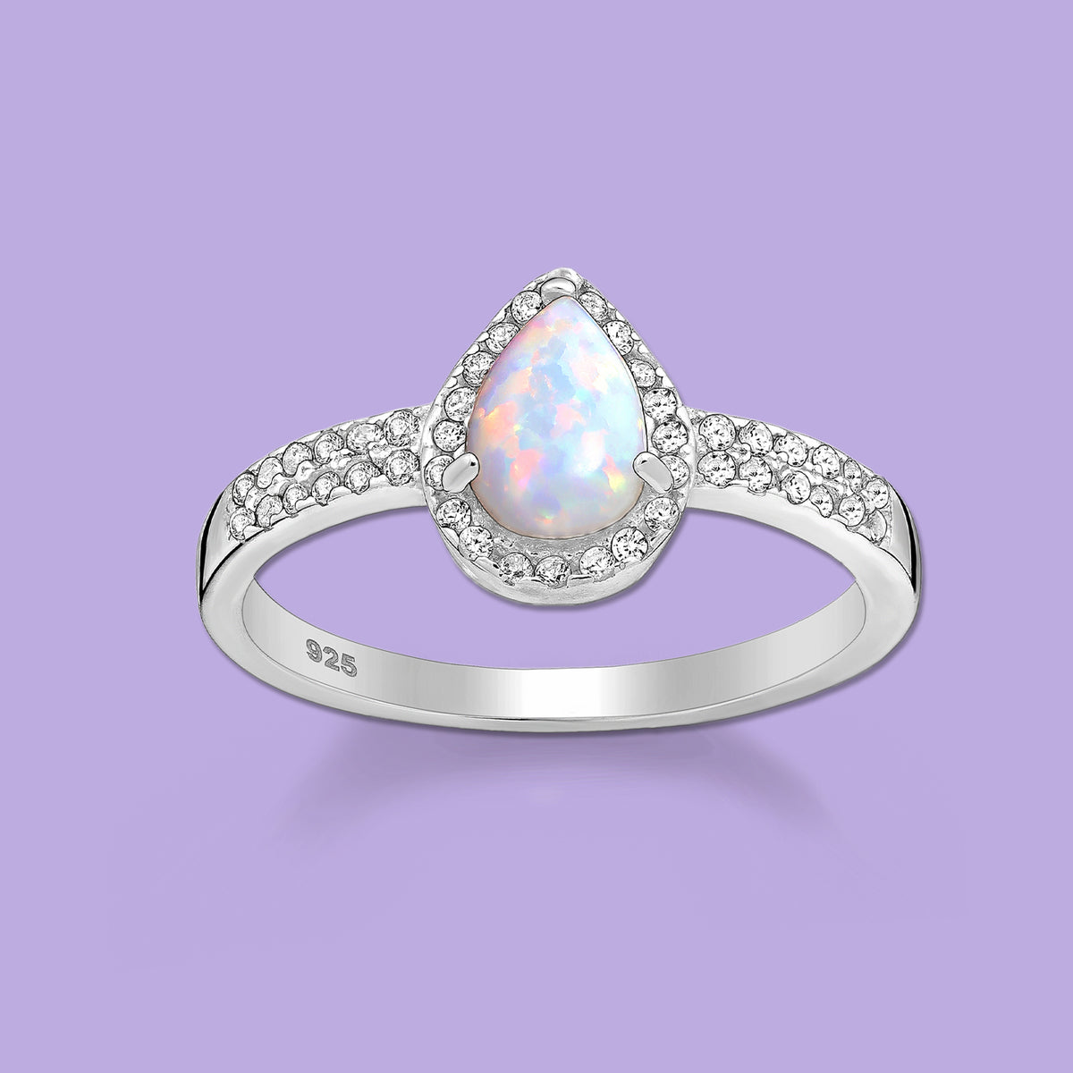 Opal  Silver Ring , opal jewelry