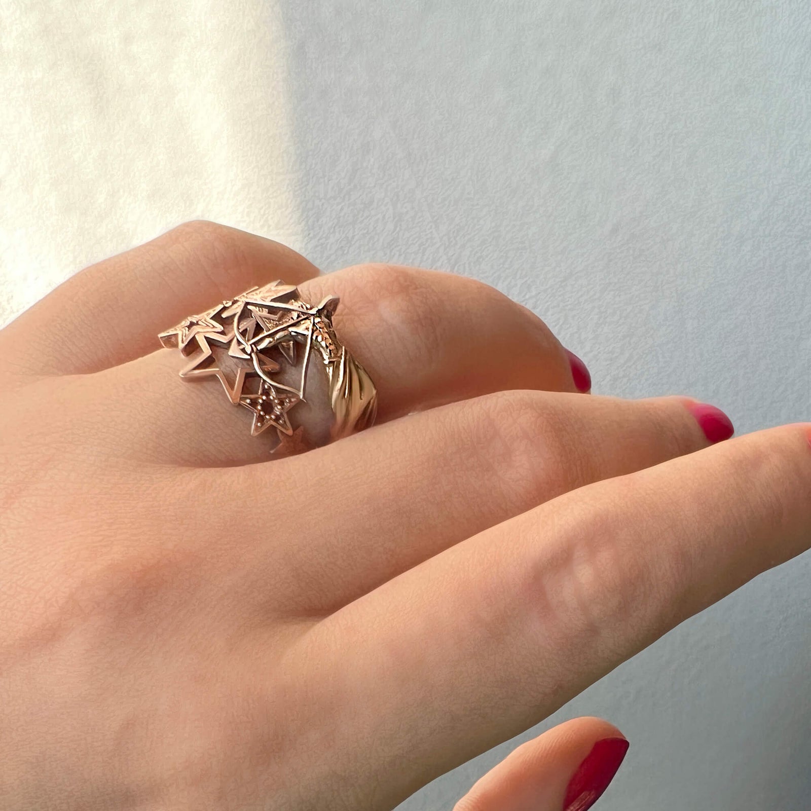 Zodiac ring, Sagittarius ring, Archer ring by CITIMI Jewelry