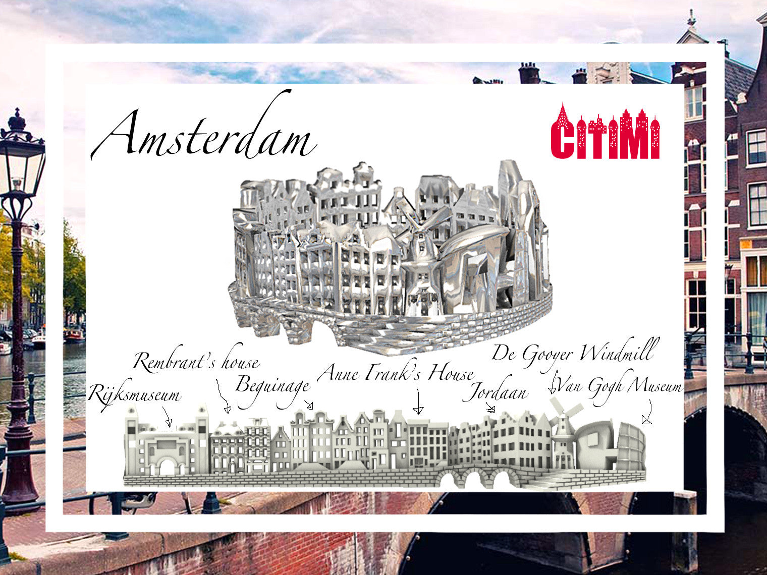 CITIMI Amsterdam ring unique design