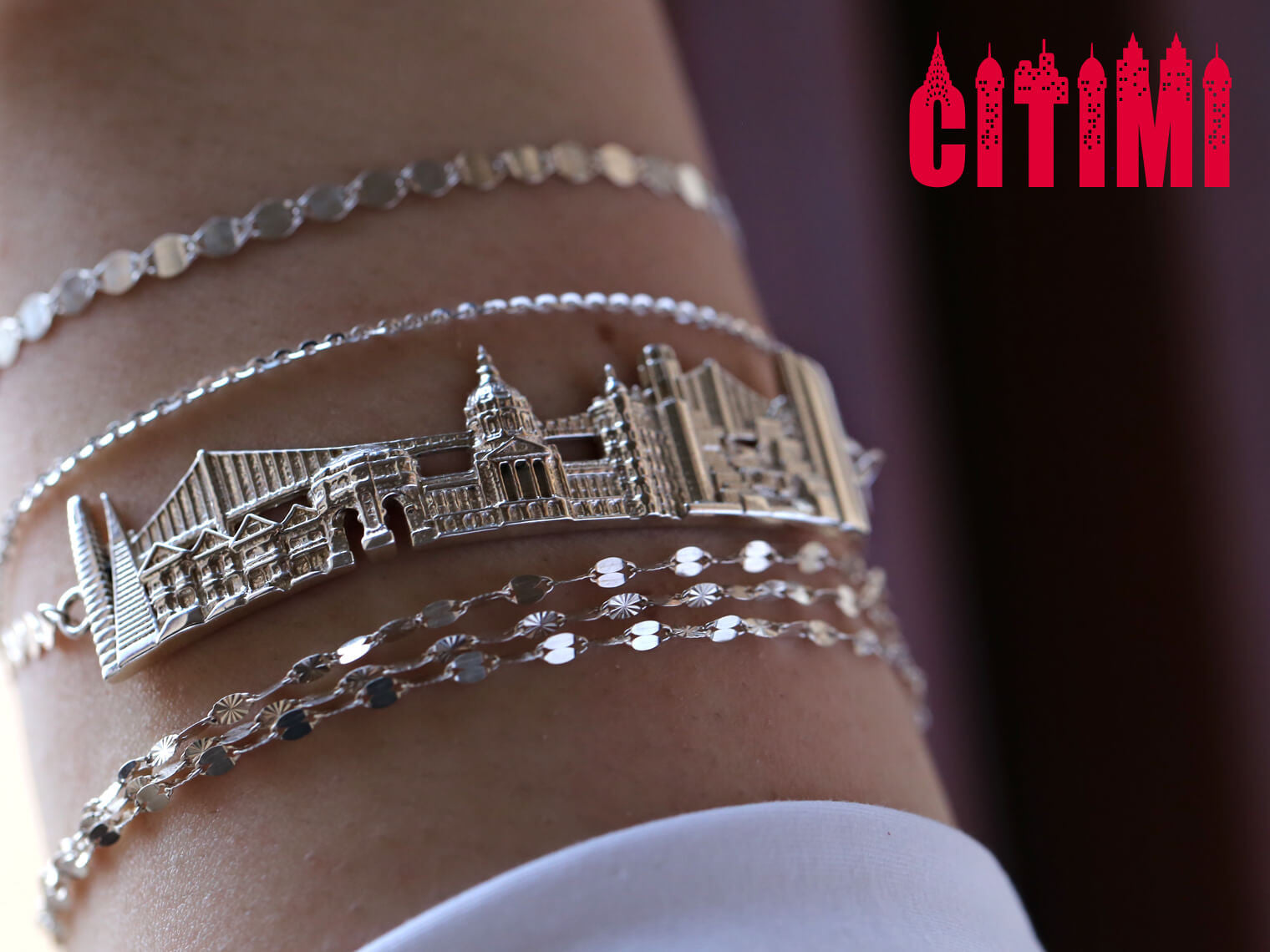 City Bracelet San Francisco in Sterling Silver