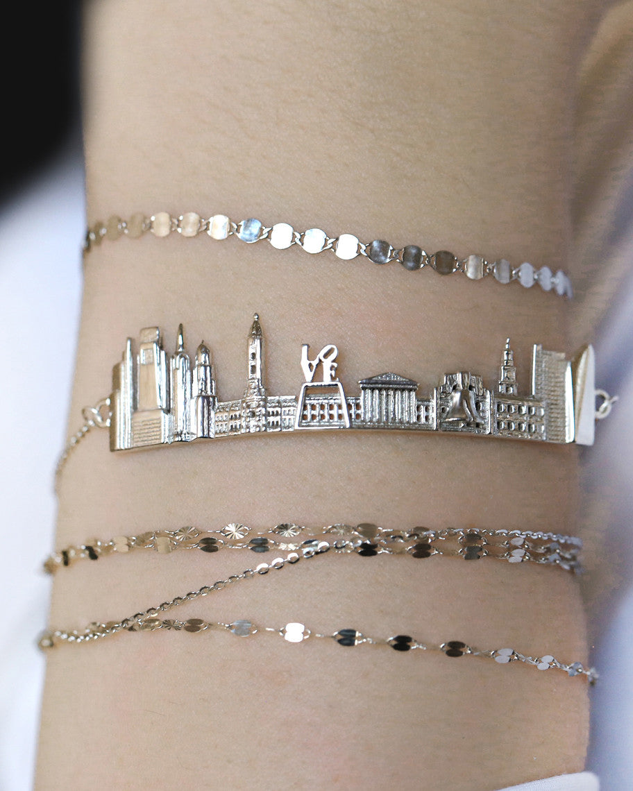 City Bracelet Philadelphia in Sterling Silver