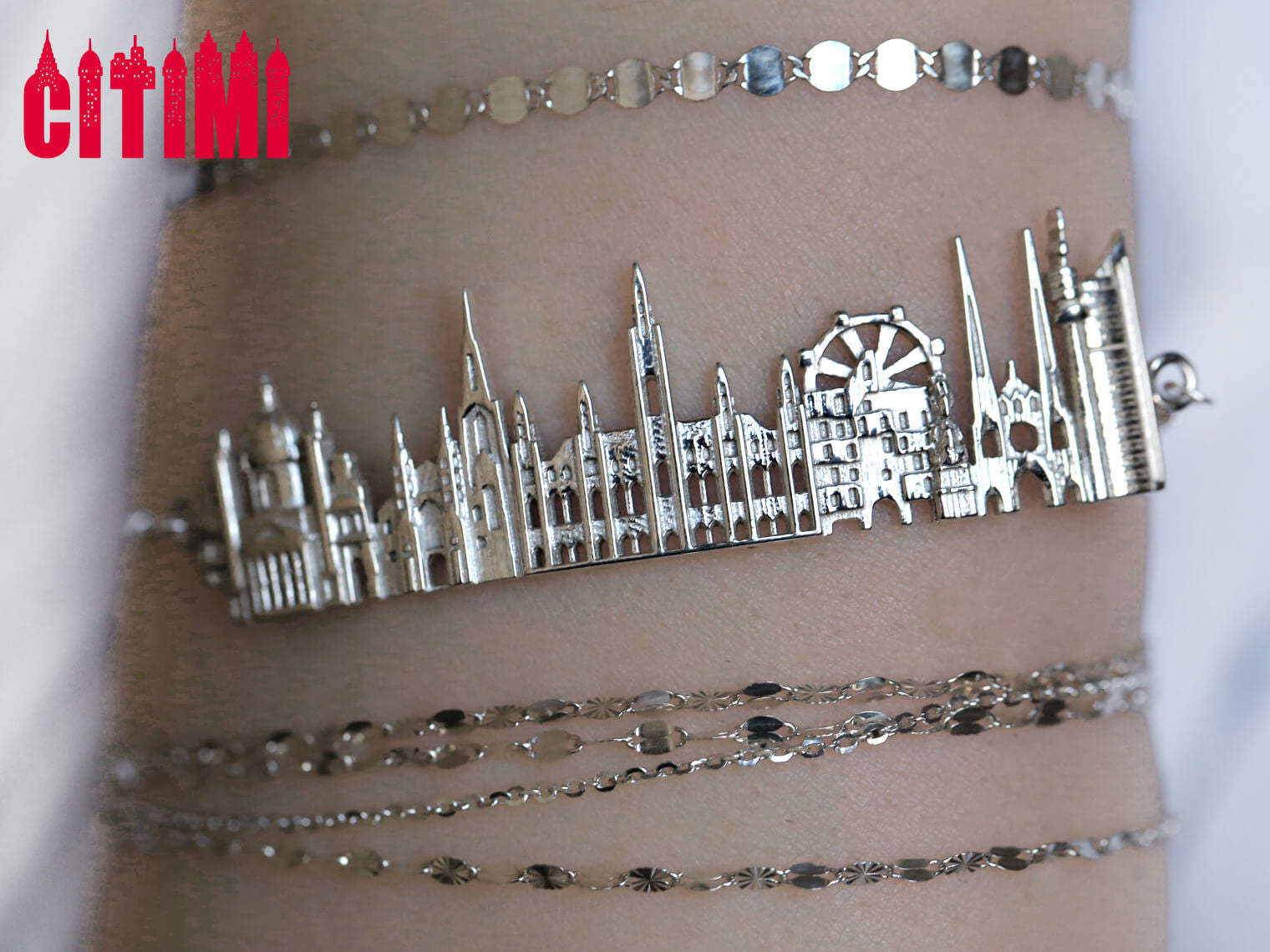 City Bracelet Vienna in Sterling Silver