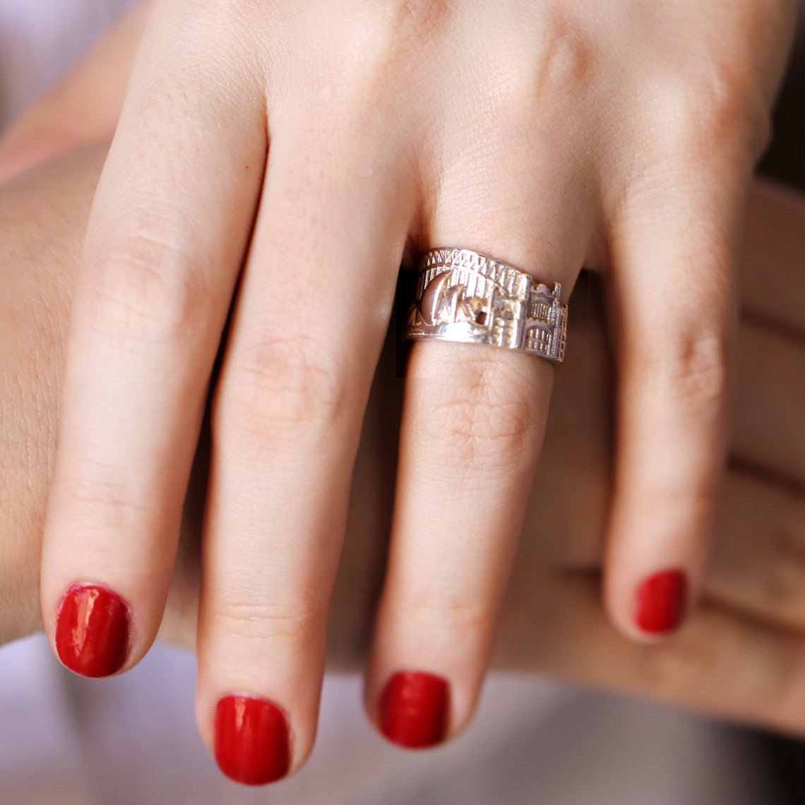 Cityscape Ring Sydney in Sterling Silver