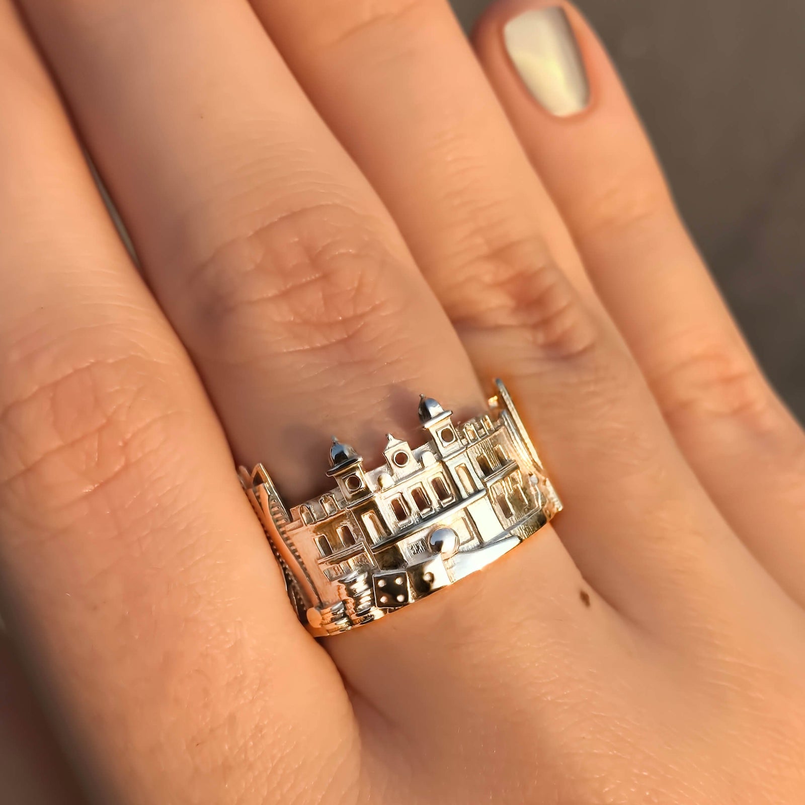 Cityscape Ring Monte Carlo in Sterling Silver