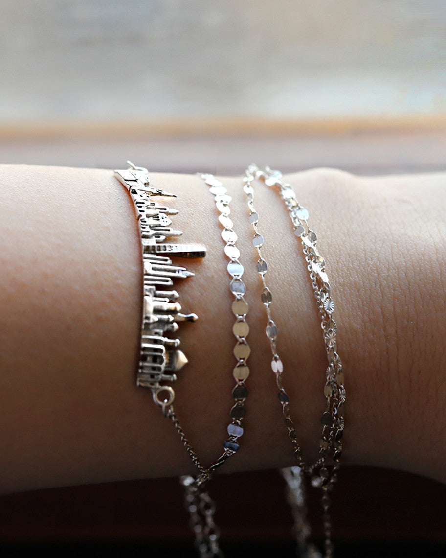 City Bracelet Moscow in Sterling Silver