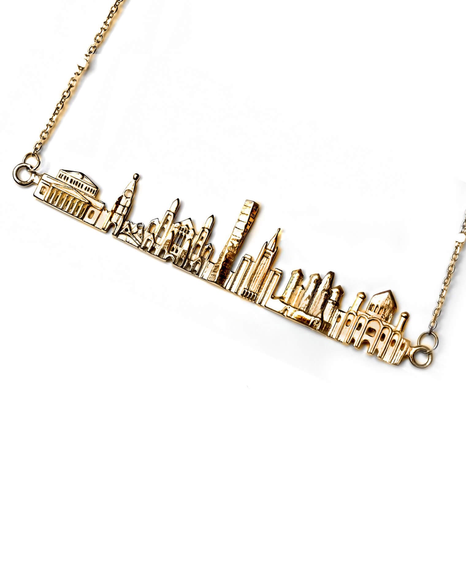 City Necklace Moscow in Sterling Silver