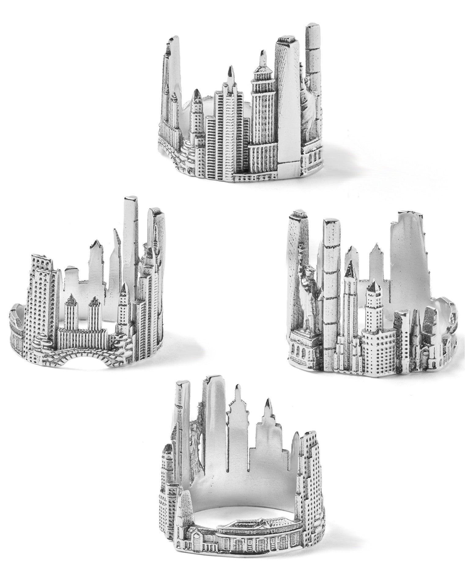 Cityscape Ring New York in 14K/18K Gold