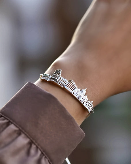 City Bracelet Rome in Sterling Silver