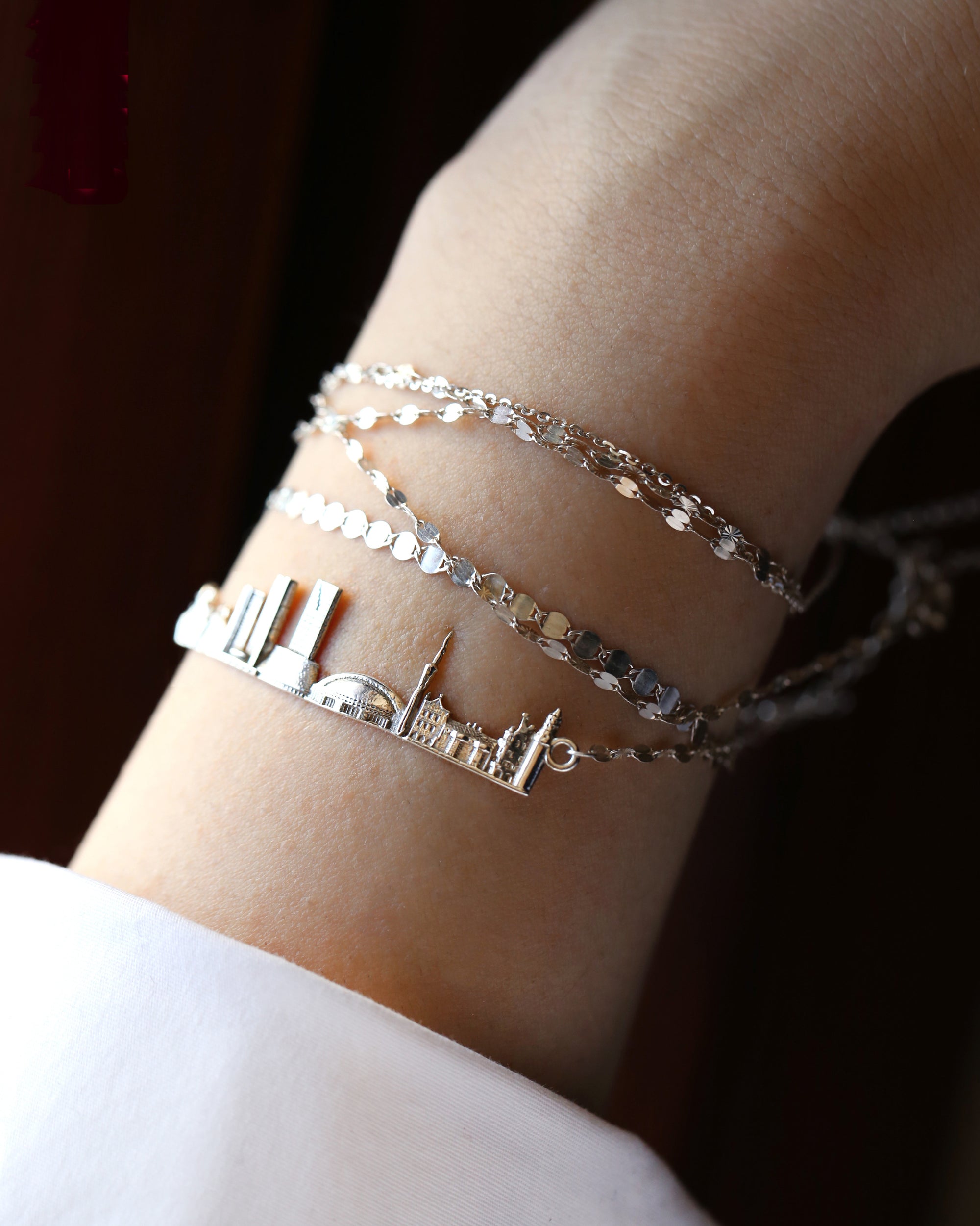 City Bracelet Toronto in Sterling Silver