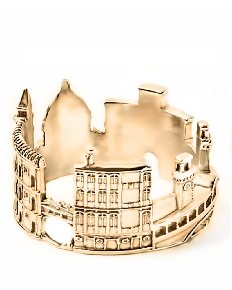 Cityscape Ring Venice in 14K/18K Gold