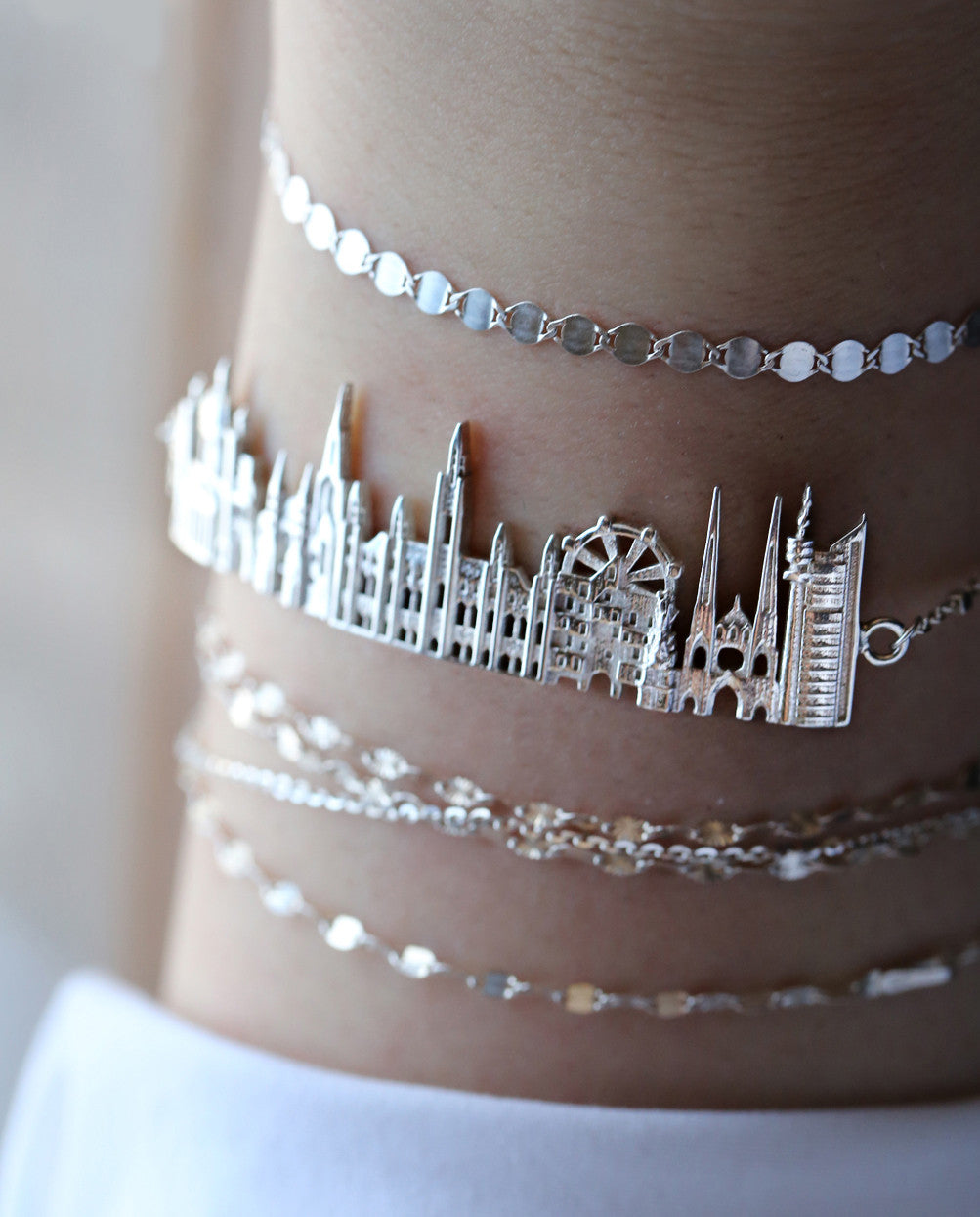 City Bracelet Vienna in Sterling Silver