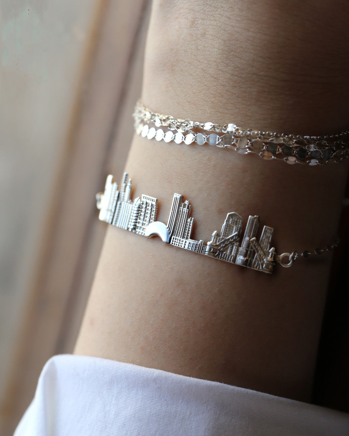 City Bracelet Chicago in Sterling Silver