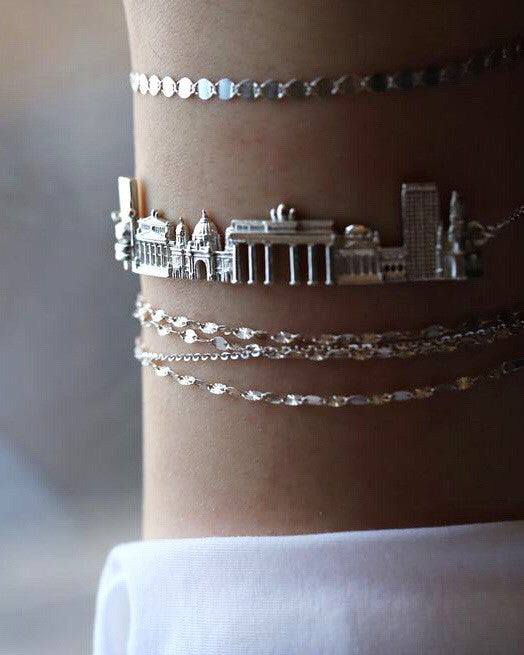 City Bracelet Berlin in Sterling Silver