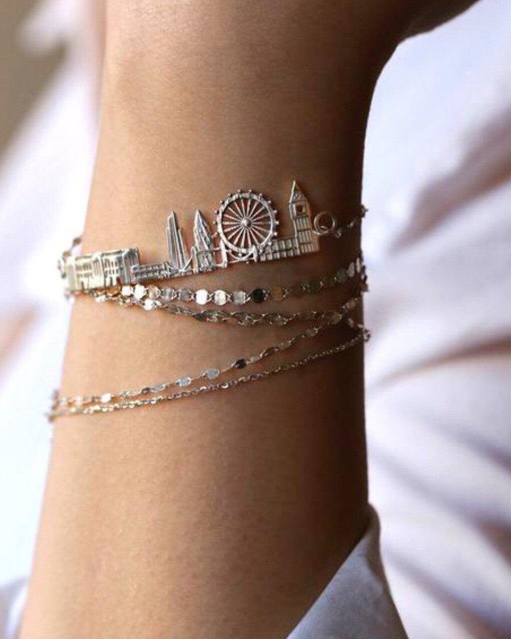 City Bracelet London in Sterling Silver