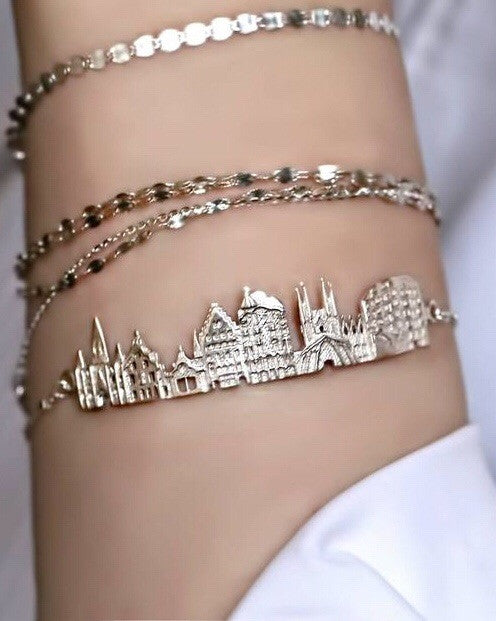 City Bracelet Barcelona in 14K/18K Gold