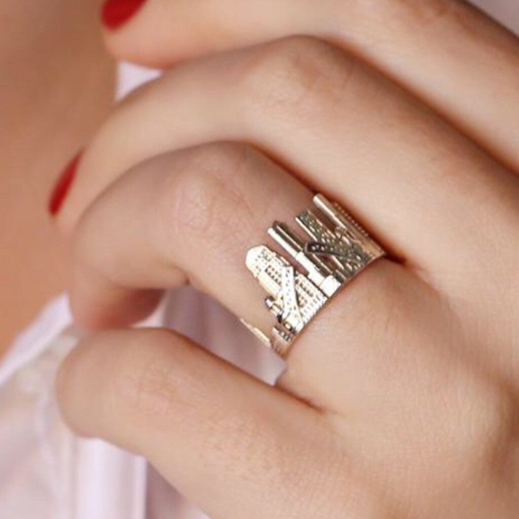 Chicago Skyline Ring by CITIMI - Shop City Skyline rings